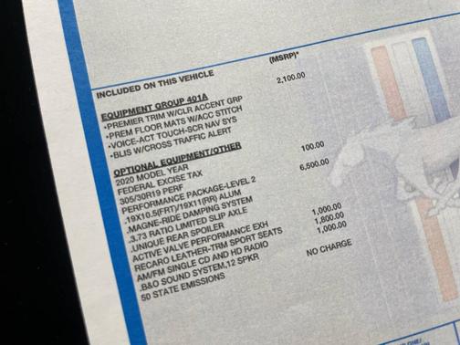 2020 Ford Mustang GT Premium
