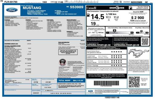2022 Ford Mustang Mach 1