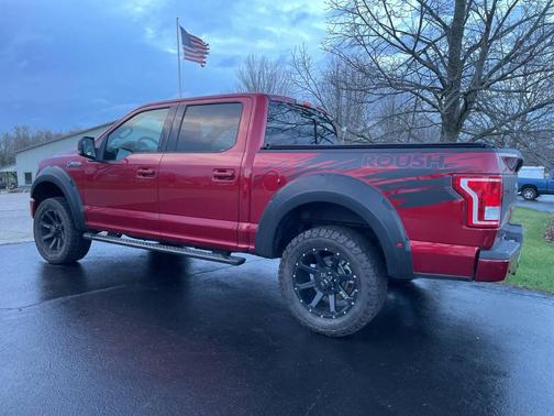 Red 2017 Ford F-150 XLT