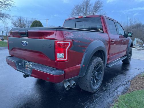 Red 2017 Ford F-150 XLT