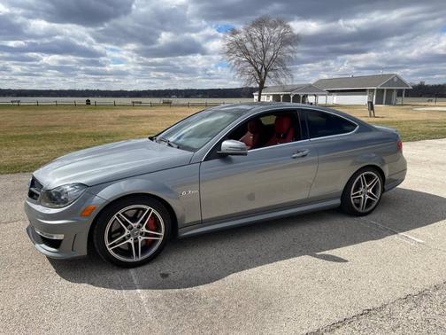 Silver 2014 Mercedes-Benz C-Class C 63 AMG