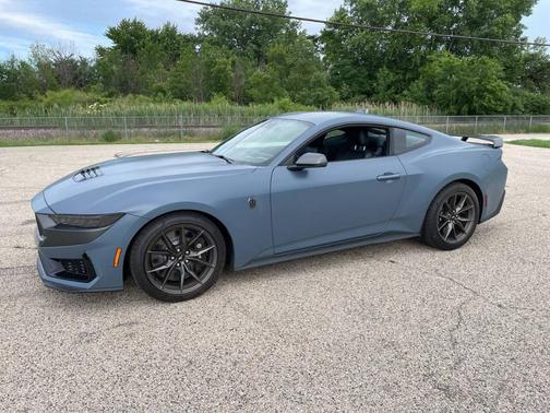 Blue 2025 Ford Mustang Dark Horse