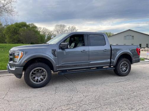 Gray 2022 Ford F-150 XLT