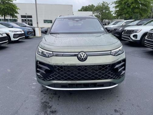 Avocado Green W/Black Roof 2025 Volkswagen Tiguan 2.0T SEL R-Line