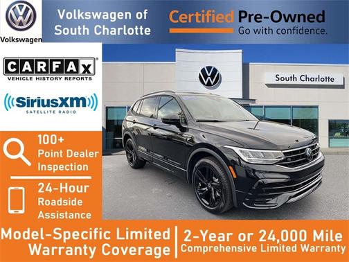 2024 Volkswagen Tiguan 2.0T SE R-Line Black