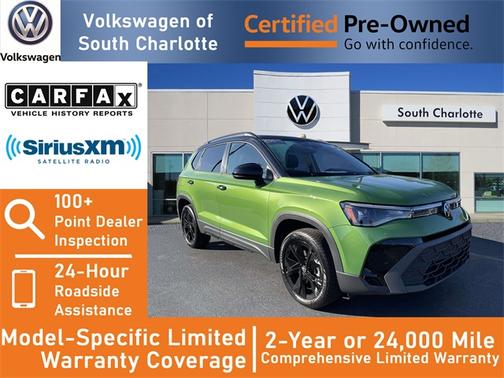 2025 Volkswagen Taos 1.5T SE Black