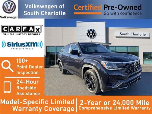 2025 Volkswagen Atlas Cross Sport 2.0T SEL R-Line Black