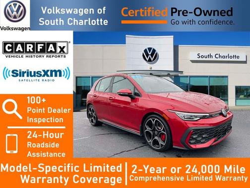 Kings Red Metallic 2025 Volkswagen Golf GTI 2.0T Autobahn