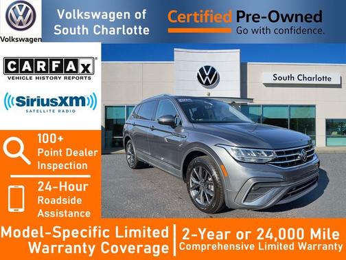 Platinum Gray Metallic 2023 Volkswagen Tiguan 2.0T SE