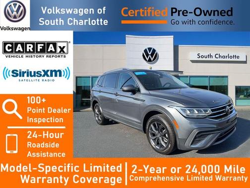 Platinum Gray Metallic 2023 Volkswagen Tiguan 2.0T SE