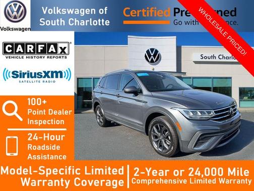 Platinum Gray Metallic 2023 Volkswagen Tiguan 2.0T SE