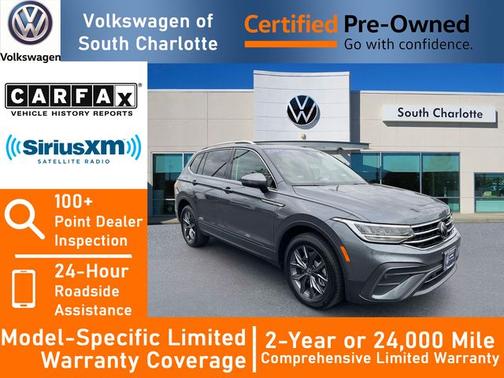 Platinum Gray Metallic 2023 Volkswagen Tiguan 2.0T SE
