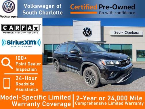 Deep Black Pearl Effect 2024 Volkswagen Taos 1.5T S