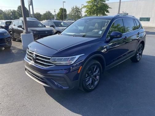 Atlantic Blue 2023 Volkswagen Tiguan 2.0T SE