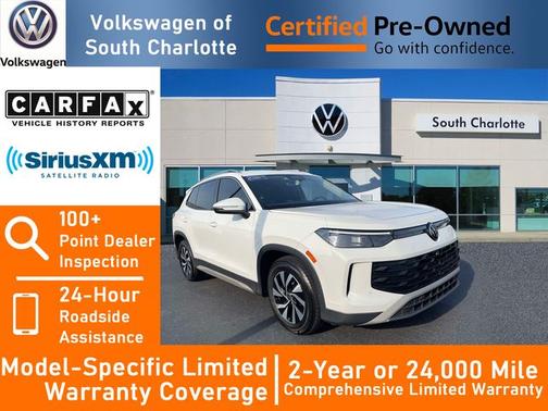 Pure White 2026 Volkswagen Tiguan 2.0T S