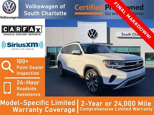 2022 Volkswagen Atlas 3.6 SE w/ Technology