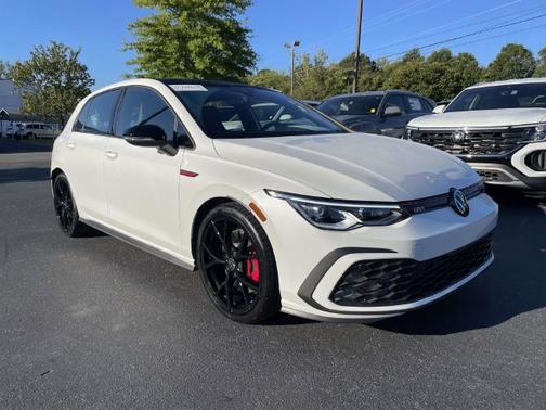 Opal White W / Black Roof 2024 Volkswagen Golf GTI 2.0T 380 S