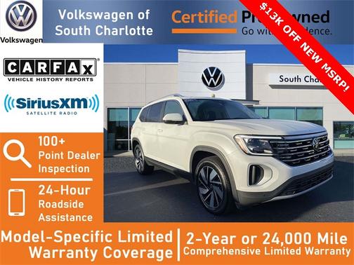 2024 Volkswagen Atlas 2.0T SEL