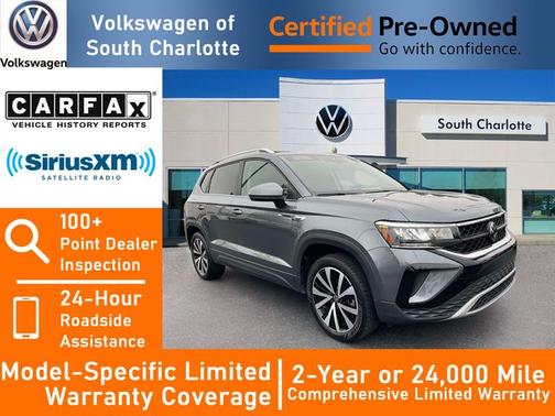 Platinum Gray Metallic 2023 Volkswagen Taos 1.5T SE