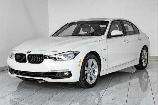 Alpine White 2018 BMW 330e iPERFORMANCE HEADUP DISPLAY BLIND SPOT ASSIST DRIVER ASSIST PKG