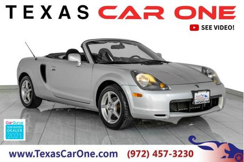 2001 Toyota MR2 LEATHER STEERING WHEEL REMOTE KEYLESS ENTRY POWER EQUIPMENT ALLOY WHEELS