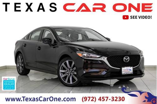 2021 Mazda Mazda6 GRAND TOURING BLIND SPOT ASSIST LANE KEEP ASSIST SUNROOF LEATHER HEATED SEATS REAR CAMERA
