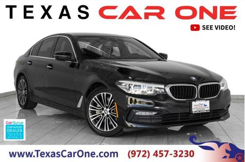 2018 BMW 530 SPORT LINE DRIVING ASSIST PLUS PREMIUM PKG HEADUP DISPLAY BLIND