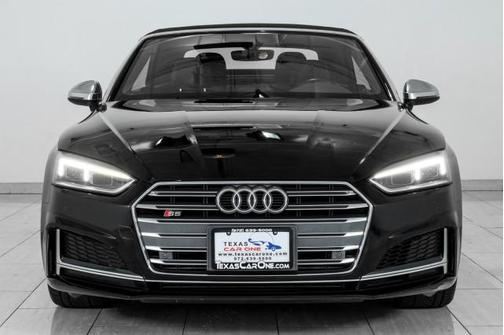 Brilliant Black/Black Roof 2018 Audi S5 PREMIUM PLUS QUATTRO BLIND SPOT NAVIGATION LEATHER HEATED SEATS REAR CAMERA
