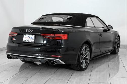 Brilliant Black/Black Roof 2018 Audi S5 PREMIUM PLUS QUATTRO BLIND SPOT NAVIGATION LEATHER HEATED SEATS REAR CAMERA
