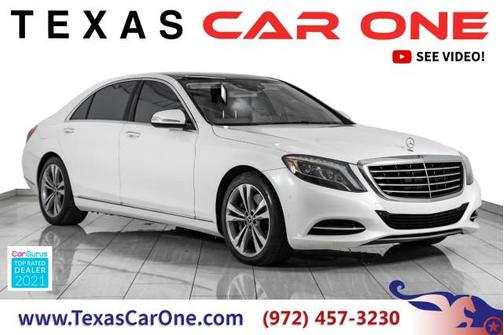 2017 Mercedes-Benz S-Class 4MATIC PREMIUM PKG WARMTH & COMFORT PKG NAVIGATION PANORAMA LEATHER HEATED AND COOLED SEATS