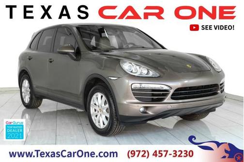 Meteor Gray Metallic 2014 Porsche Cayenne Platinum Edition