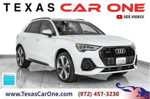 Ibis White 2021 Audi Q3 45 S line Premium