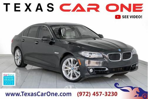 2016 BMW 535 AWD LUXURY LINE DRIVER ASSIST PLUS PREM PKG HEADUP DISPLAY BLIND SPOT ASSIST NAVIGATION
