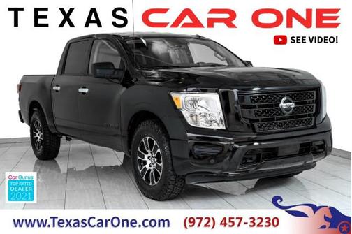 Super Black 2021 Nissan Titan SV