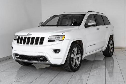 Bright White Clearcoat 2015 Jeep Grand Cherokee Overland