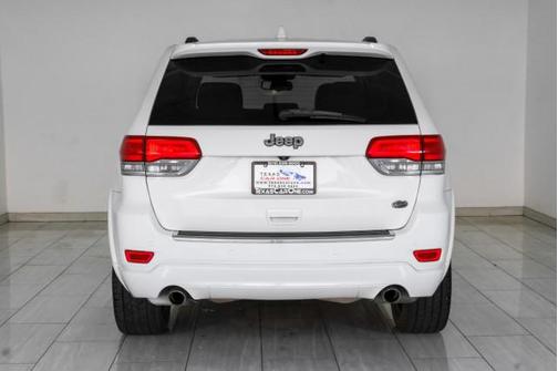 Bright White Clearcoat 2015 Jeep Grand Cherokee Overland