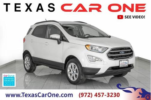 2020 Ford EcoSport SE 4WD AUTOMATIC SUNROOF HEATED SEATS REAR CAMERA KEYLESS START BLUETOOTH