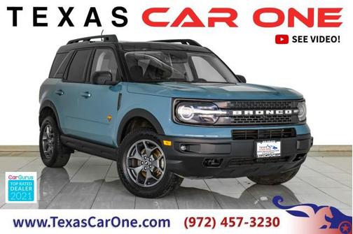 2021 Ford Bronco Sport BADLANDS 4WD BLIND SPOT SUNROOF LEATHER HEATED SEATS REAR CAMERA KEYLESS START