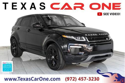 Santorini Black Metallic 2016 Land Rover Range Rover Evoque SE