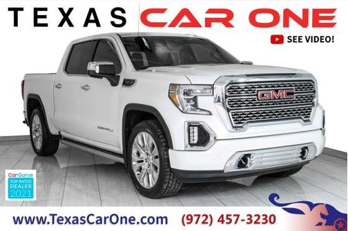 White Frost Tricoat 2020 GMC Sierra 1500 Denali Ultimate