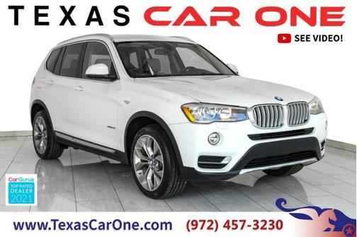 Alpine White 2016 BMW X3 sDrive28i