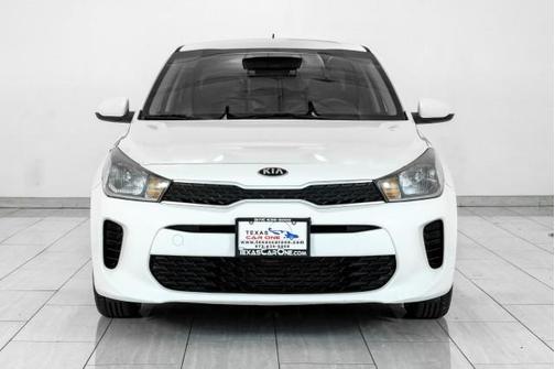 Clear White 2018 Kia Rio S