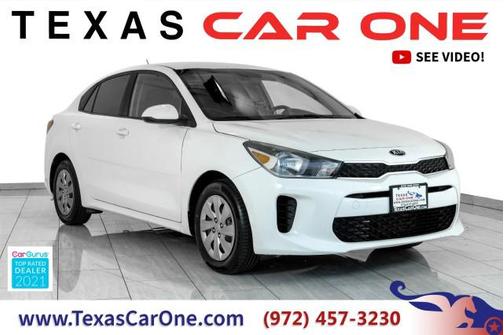 Clear White 2018 Kia Rio S