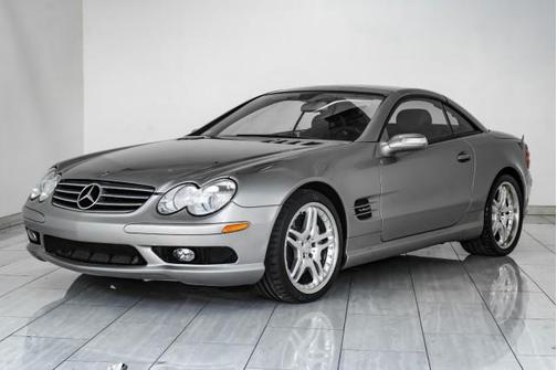 designo Graphite 2005 Mercedes-Benz SL-Class V12 AUTOMATIC NAVIGATION LEATHER HEATED AND COOLED SEATS CRUISE