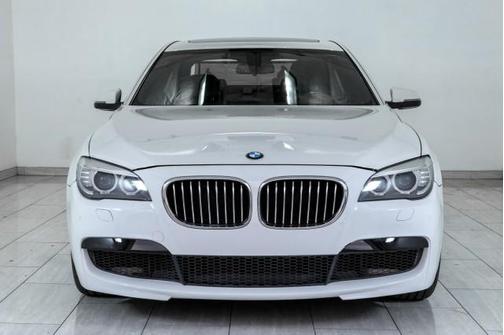 Alpine White 2015 BMW 740 Li