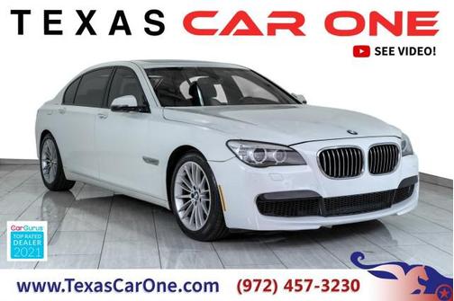 Alpine White 2015 BMW 740 Li