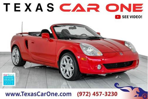 2003 Toyota MR2 LEATHER STEERING WHEEL POWER EQUIPMENT ALLOY WHEELS FOG LIGHTS