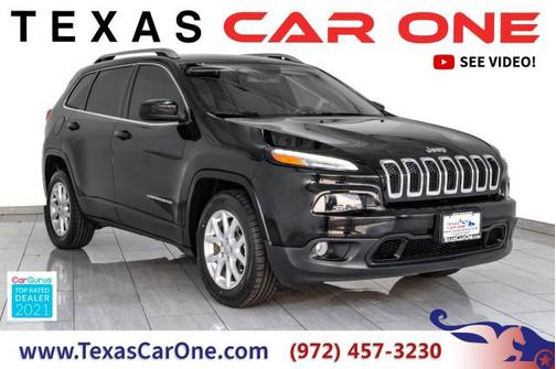 Diamond Black Crystal Pearlcoat 2018 Jeep Cherokee Latitude