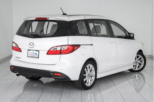 2015 Mazda Mazda5 GRAND TOURING SUNROOF LEATHER HEATED SEATS THIRD ROW SEAT CRUISE CONTROL ALLOY