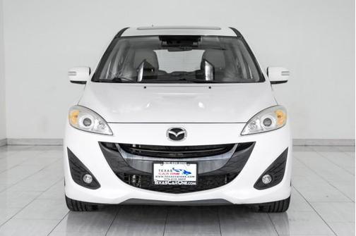 2015 Mazda Mazda5 GRAND TOURING SUNROOF LEATHER HEATED SEATS THIRD ROW SEAT CRUISE CONTROL ALLOY